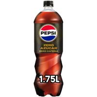 Refresco cola s/azúcar-s/cafeína PEPSI ZERO, botella 1,75 litros