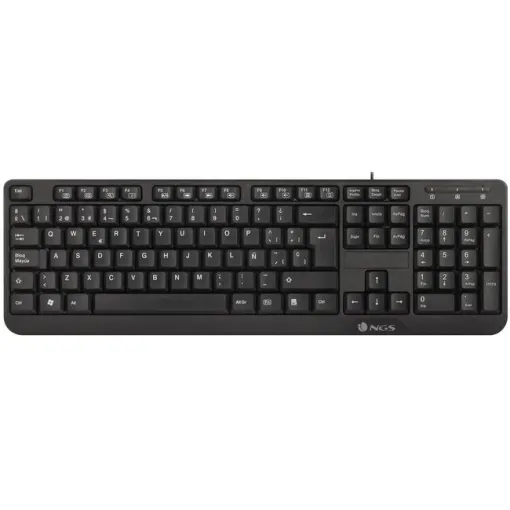 Teclado negro con cable, Funky V3 NGS