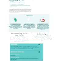 Snacks dental para perro mediano EDGARD&COOPER, paquete 160 g