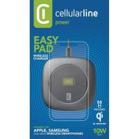 Cargador inalámbrico de smartphone 10W negro, WIRELESSPAD10WK CELLULAR LINE