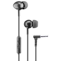 Auriculares de botón negros con micro, AUINEARK CELLULAR LINE