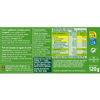 Paté campaña País Vasco EROSKI, tarrina 120 g