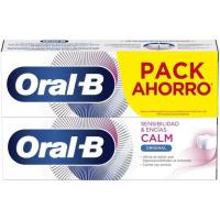 Dentífrico protección sensibilidad ORAL-B ADVANCED, pack 2x75 ml