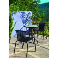 Silla Bi-Lola, acero, 58x51,5x74 cm