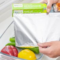 Papel de aluminio liso BAYECO, rollo 50 metros