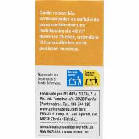 Ambientador eléctrico de naranja y cedro EROSKI, recambio 1 ud