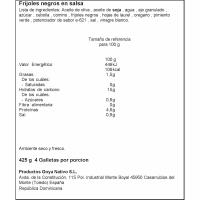 Frijol negro GOYA, lata 425 g