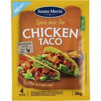 Condimento pollo SANTAMARIA, sobre 28 g
