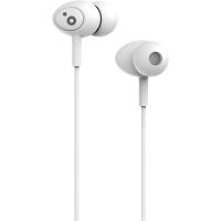 Auriculares de botón blanco con micrófono POPSWT SUNSTECH