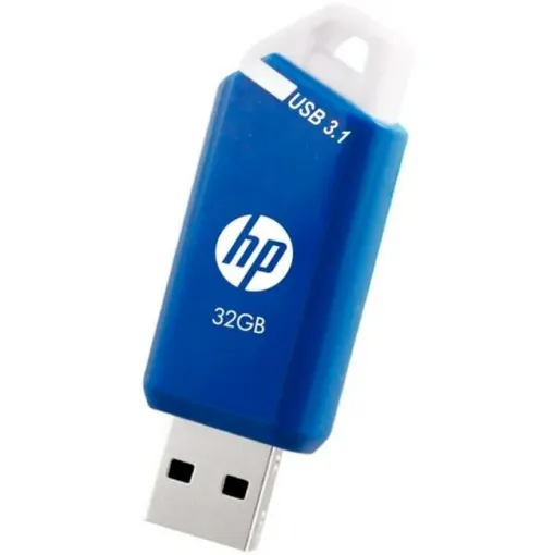 Pendrive X755W azul y blanco USB 3.1 de 32 GB HP