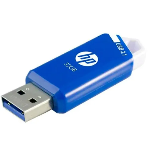 Pendrive X755W azul y blanco USB 3.1 de 32 GB HP