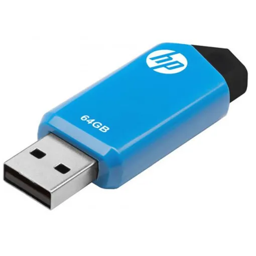 Pendrive azul y negro USB 2.0 de 64 GB V150W HP