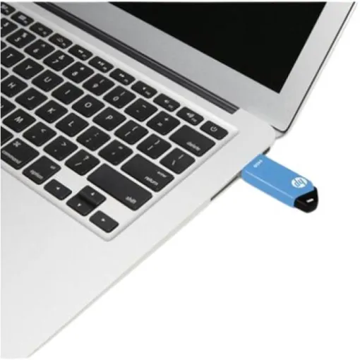 Pendrive azul y negro USB 2.0 de 64 GB V150W HP