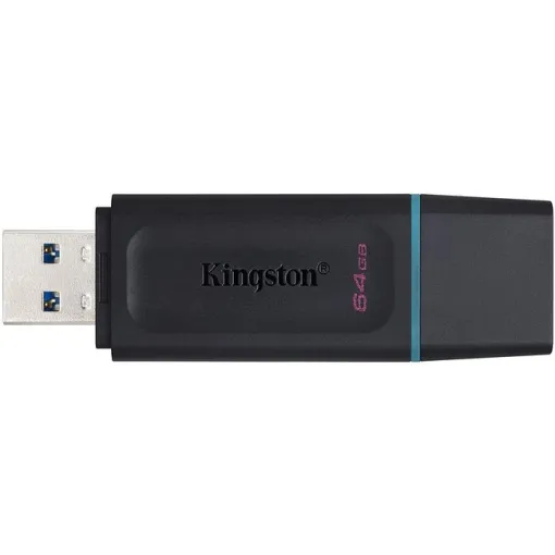 Pendrive Exodia negro USB 3.2 de 64 GB KINGSTON