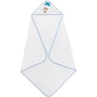 Capa de baño 100x100cm  con capucha, 100% algodón tacto suave,absorbente INTERBABY