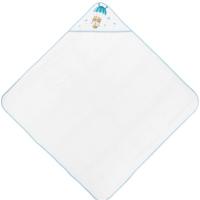 Capa de baño 100x100cm  con capucha, 100% algodón tacto suave,absorbente INTERBABY