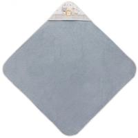 Capa de baño 100x100cm con capucha, 100% algodón tacto suave,absorbente INTERBABY