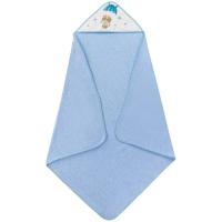 Capa de baño 100x100cm  con capucha, 100% algodón tacto suave,absorbente INTERBABY