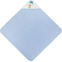 Capa de baño 100x100cm  con capucha, 100% algodón tacto suave,absorbente INTERBABY
