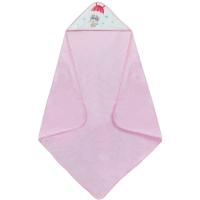 Capa de baño 100x100cm  con capucha, 100% algodón tacto suave,absorbente INTERBABY