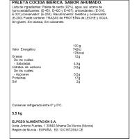 Paleta ibérica asada LEGADO, al corte, compra mínima 100 g