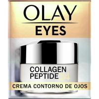 Contorno de ojos collagen peptidos OLAY, tarro 15 ml