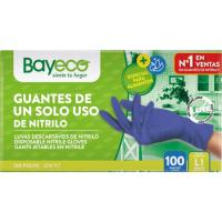 BAYECO nitrilo eskularrua L neurria, kutxa 10 ale