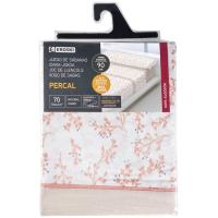Juego de sábanas Agate, 100% algodón percal EROSKI