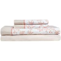 Juego de sábanas Agate, 100% algodón percal EROSKI