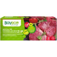 Bolsa zip pequeña BAYECO, caja 20 uds