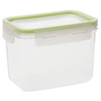 Recipiente hermético rectangular de plástico, 13x18x5,2 cm GREENERY QD, 650 ml
