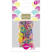 GLAMOUR koloretako kautxuzko gomak, sorta 300 ale