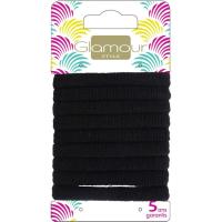 GLAMOUR aparrezko goma beltzak, sorta 9 ale