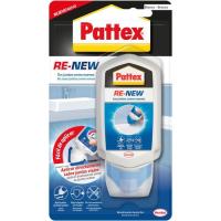 Silicona para juntas Re-New color blanco PATTEX, tubo 80 ml