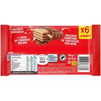 Chocolatina extrafino barritas NESTLÉ, paquete 108 g