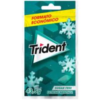 Chicle de hierbabuena 60 minutos TRIDENT, bolsa 43,5 g