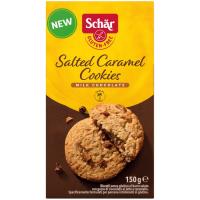 Salted caramel cookies sin gluten SCHAR, paquete 150 g