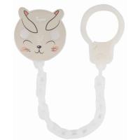 Cadena atachupetes soft touch- conejo-gris  TIGEX, 1 ud