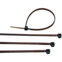 Bridas plásticas marrones, 3,6 x 180 mm EUROBRIC, pack 50 uds