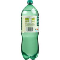 Refresco de lima limón zero EROSKI, botella 2 litros