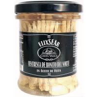 Ventresca de bonito en aceite de oliva COSTA VASCA, frasco 150 g