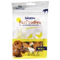 Hueso de calcio con pollo BIOZOO, bolsa 100 g