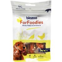 Sticks de pollo para perro BIOZOO, bolsa 100 g