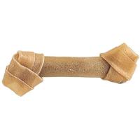 Hueso nudo cuero para perro BIOZOO, paquete 2 uds