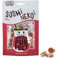 Snack de pollo y pescado para gato BIOZOO, bolsa 45 g