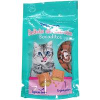 Bocaditos de salmón para gato BIOZOO, paquete 60 g
