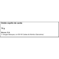 Cepillo doble BIOZOO, 1 ud
