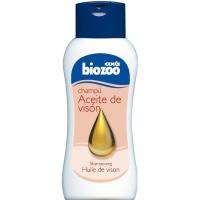 Champú aceite visón para perro BIOZOO, bote 250 ml