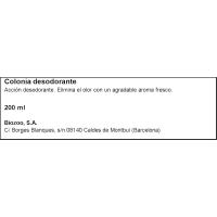 Colonia desodorante para perro BIOZOO, bote 200 ml