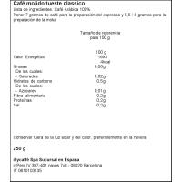 Café molido clásico ILLY, lata 250 g